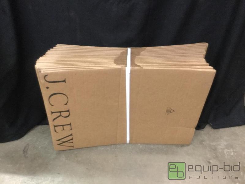 lot 82 image: J. Crew Heavy Duty Mailers or Gift Boxes  Qua...