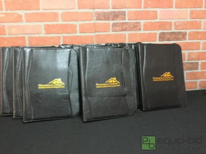 lot 83 image: Zippered Portfolios With 3-Rings &amp Memo P...