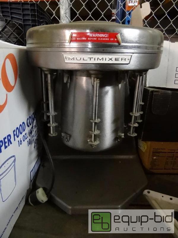 lot 107 image: 5 Head Multi Mixer Shake Machine With (11) Mix Cups