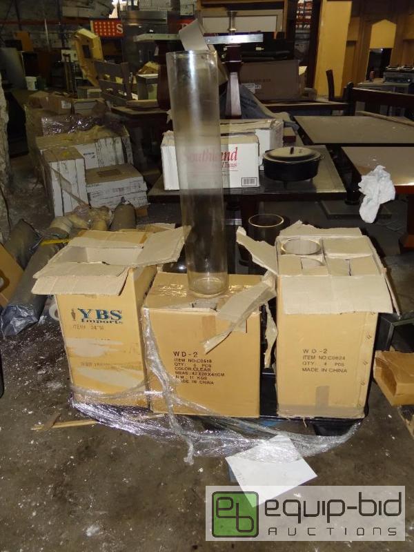 lot 161 image: Large Lot of Glass Tube Vases