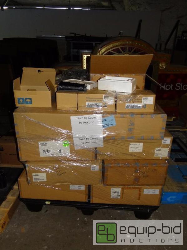 lot 162 image: Large Pallet of IBM Intergrated Displays w Mounting Brackets