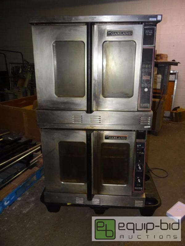 lot 163 image: Garland Master 450 Natural Gas Double Full-Size Convection Oven