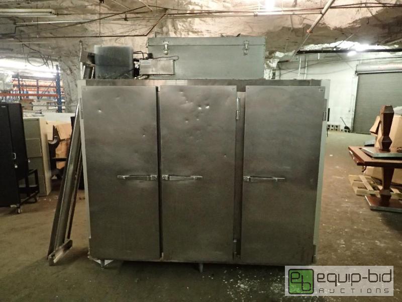 lot 255 image: McCall 3 Door Reach in Commercial Cooler