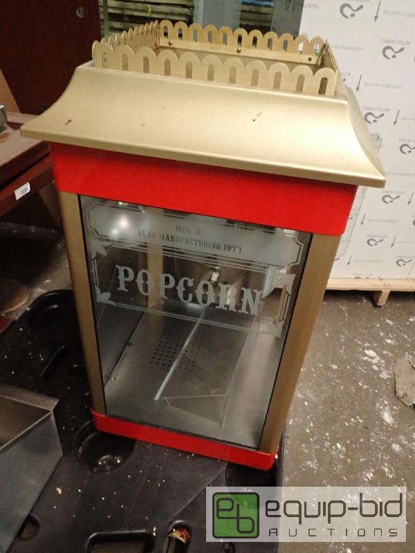 lot 256 image: 20x40 Glass Display Popcorn Machine