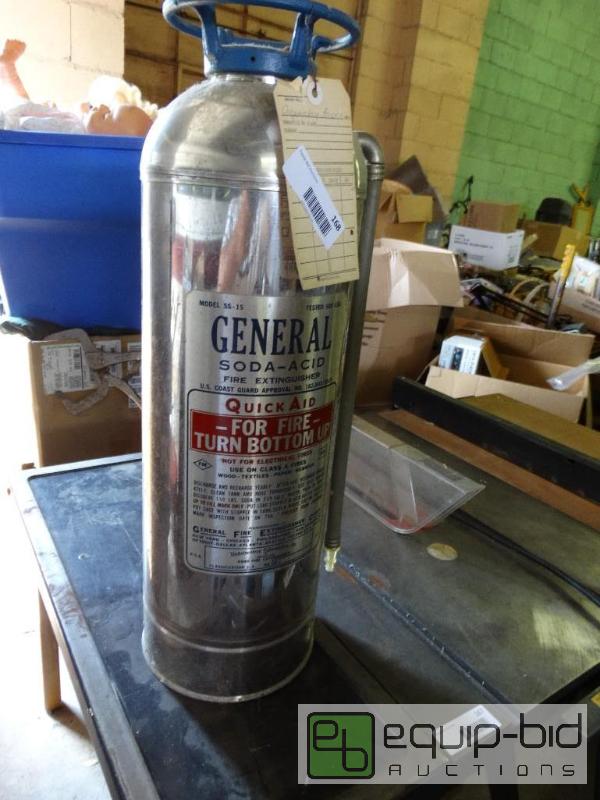 lot 168 image: General soda-acid fire extenguisher....