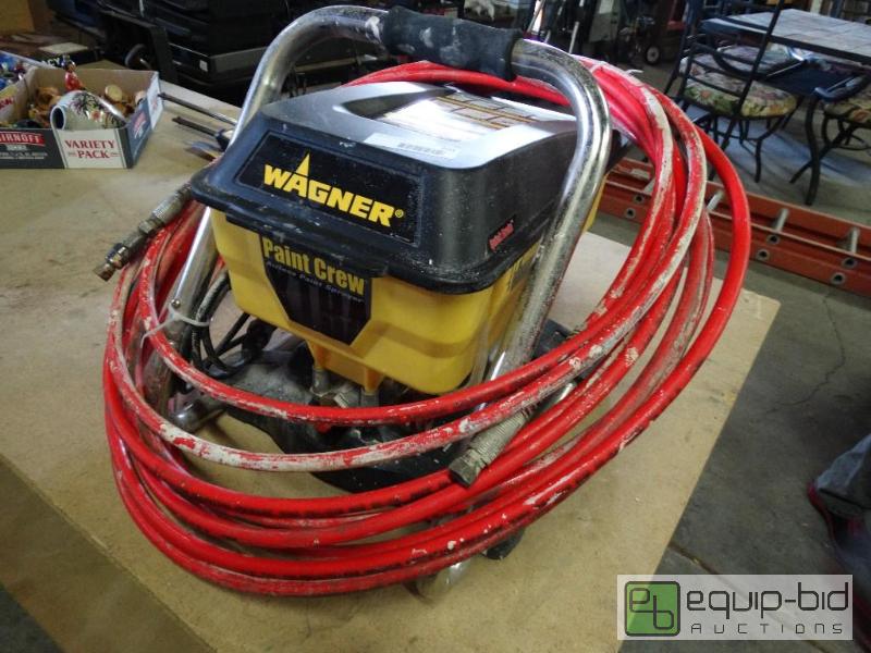 lot 201 image: Wagner paint crew paint sprayer....