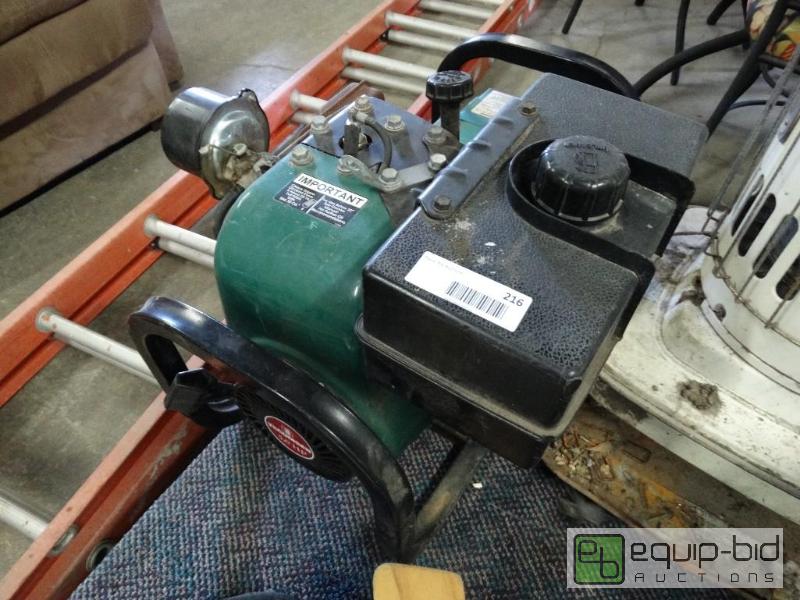 lot 216 image: Powermate&nbsp2250 watt generator.  Works....
