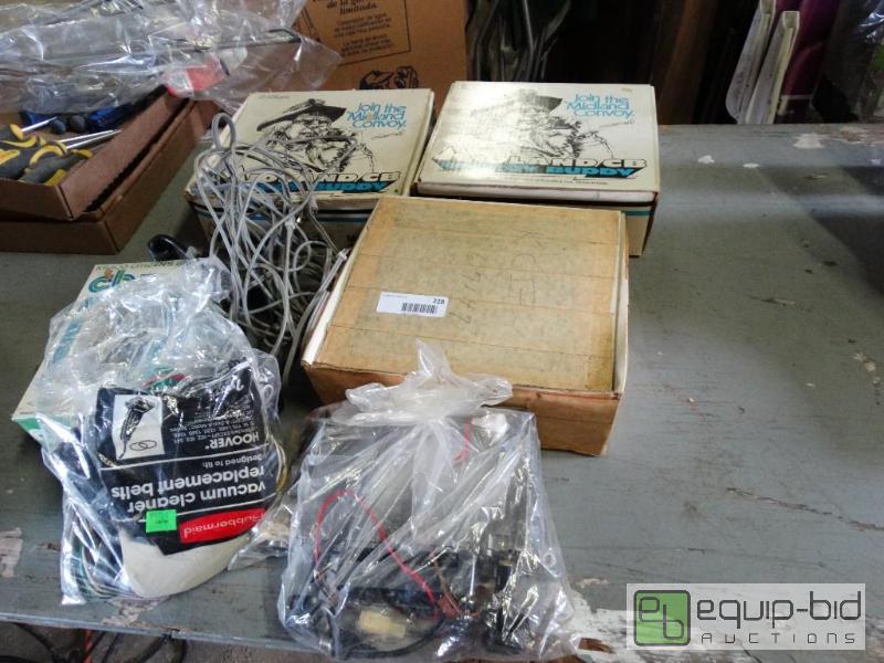 lot 228 image: Lot of various CB radio equipment....