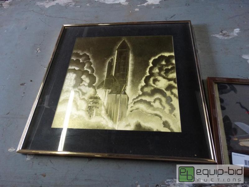 lot 238 image: Lot of 3 various framed prints....