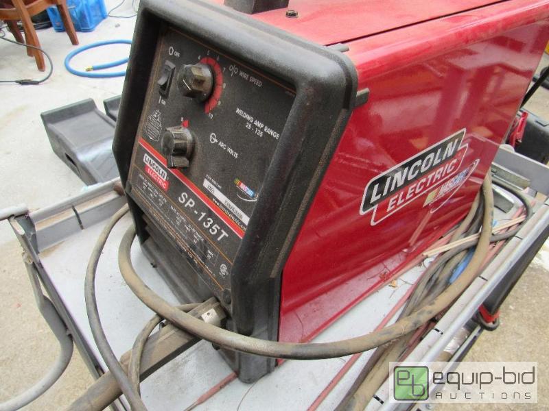 Lincoln Electric Sp-135T Welding Set Up | Gladstone Tool Sale! | Equip-Bid