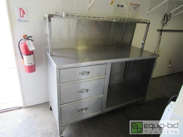 lot 373 image: Stainless Steel Work Station