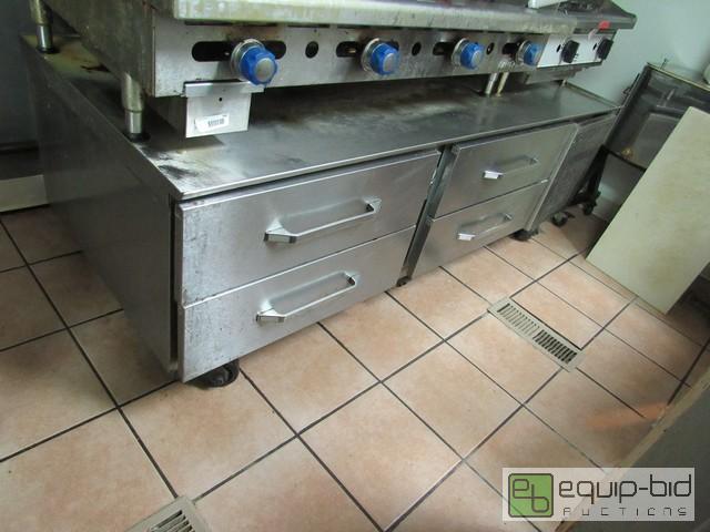 lot 384 image: 72Inch Randell Refridgerated Equipment Stand
