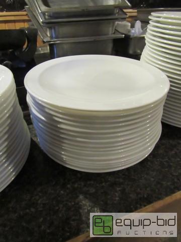 lot 401D image: (20) 10Inch Round Dining Plates
