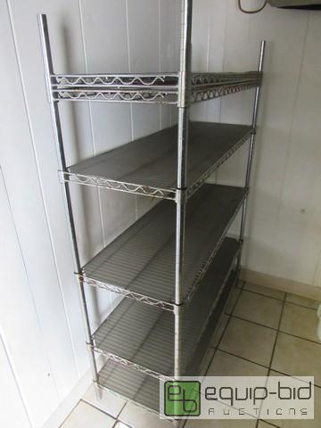 lot 458 image: 6 Tier Wire Shelf