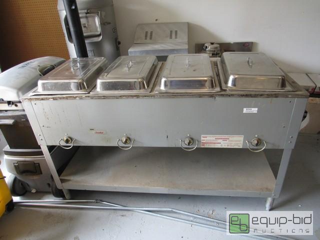 lot 467 image: Duke Aerohot 4 Pan Steamwell On Base