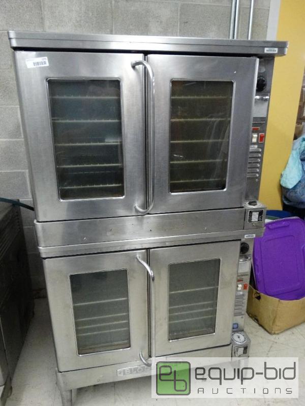 lot 1575 image: Blodgett&nbspcommercial double convection ov...