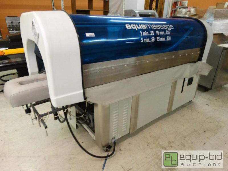 lot 1582 image: Commercial aqua massage bed on wheels.  See t...