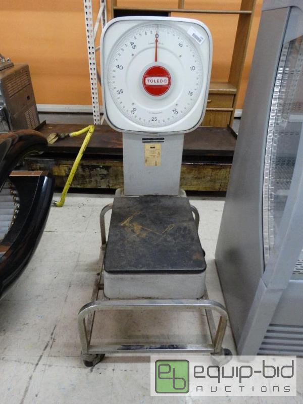 lot 1585 image: Toledo model-2020 scale with stainless steel ...