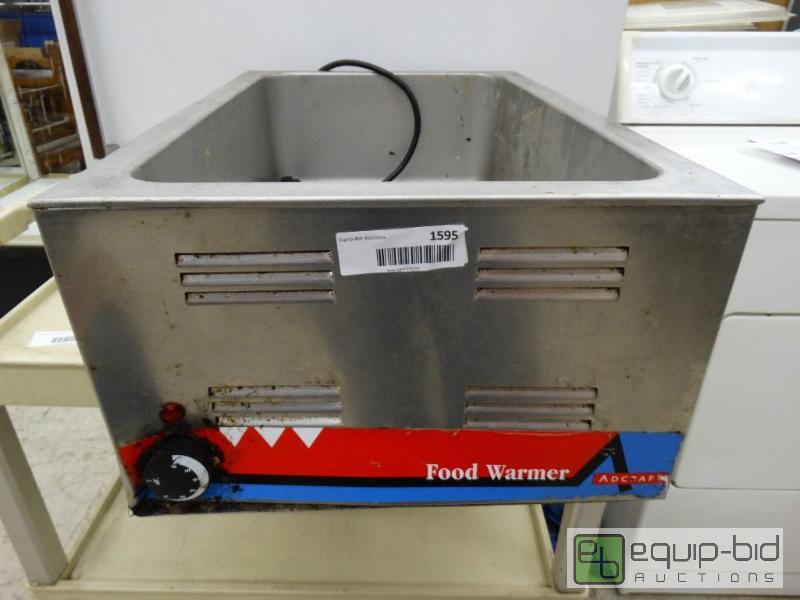 lot 1595 image: Adcraft&nbspfood warmer....