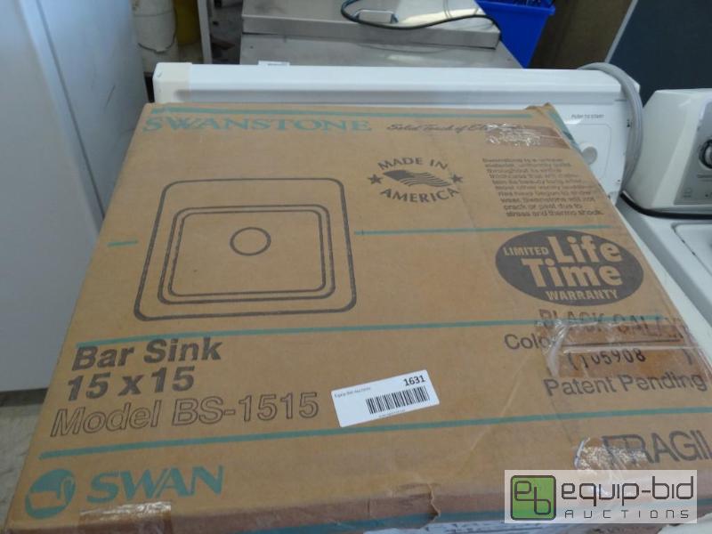 lot 1631 image: Swan Stone 15&nbspX15&nbspBar sink....