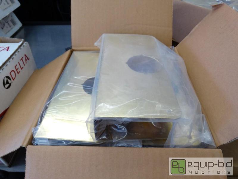 lot 1662 image: Case of 6 Kick plates for doors....