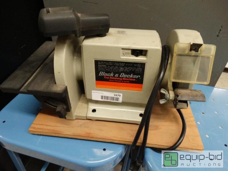 lot 1679 image: Black &amp Decker grinder....