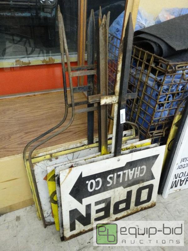 lot 1694 image: 7 Real Estate style sign....