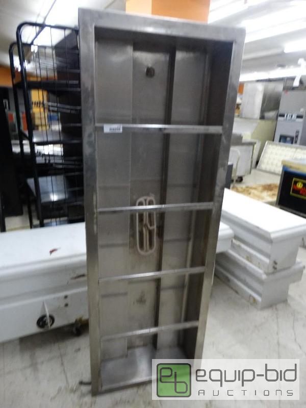 lot 1709 image: Stainless steel drop in steam table single bu...