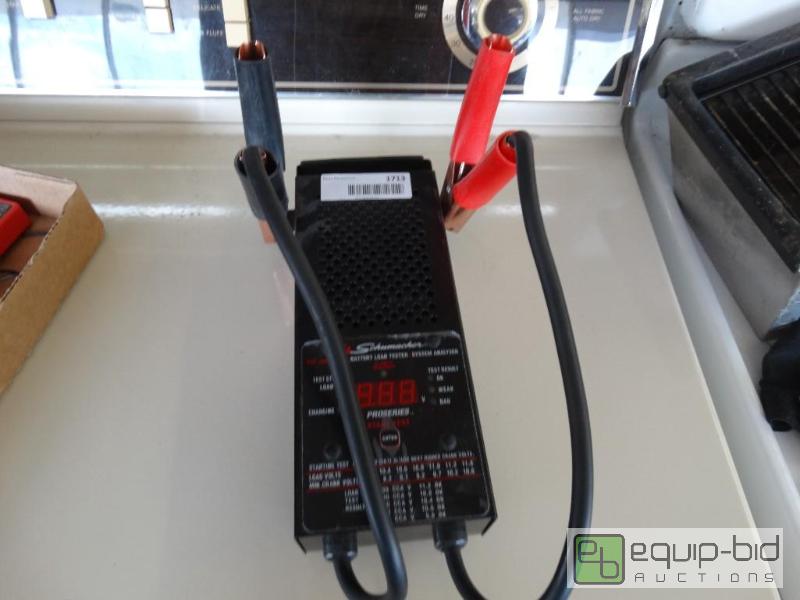 lot 1713 image: Schumacher PST-200 Digital battery load teste...