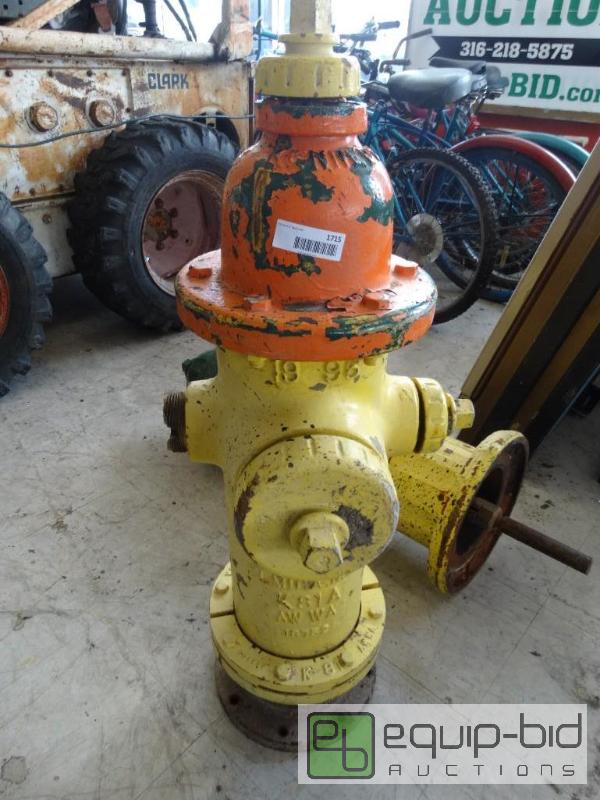 lot 1715 image: 1996 Kennedy fire plug and fire hydrant....