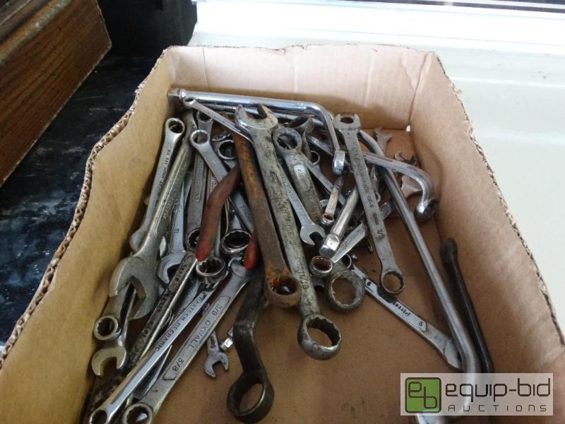 lot 1719 image: Lot of various wrenches.&nbsp...