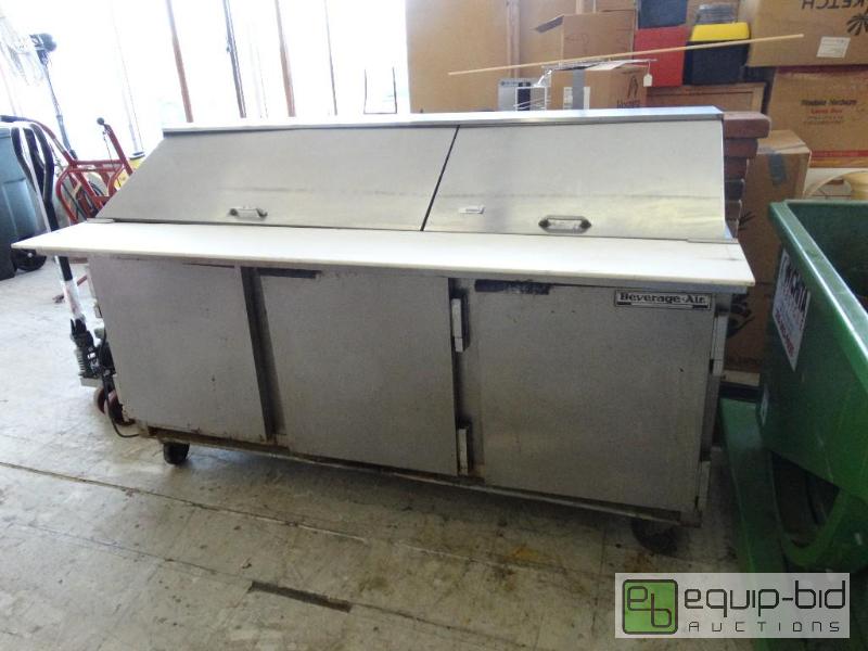 lot 1732 image: Beverage&nbspair prep table sandwich make t...