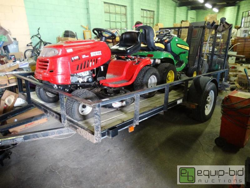 lot 1003 image: 6&nbspX12 Trailer with ramp gate.  &quotBil...