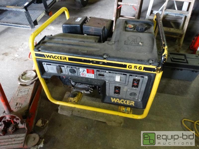 lot 1004 image: Wacker&nbspG5.6 generator.  &quotRuns&quot...