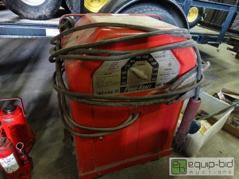 lot 1005 image: Power- Kraft ark welder 180 amp....