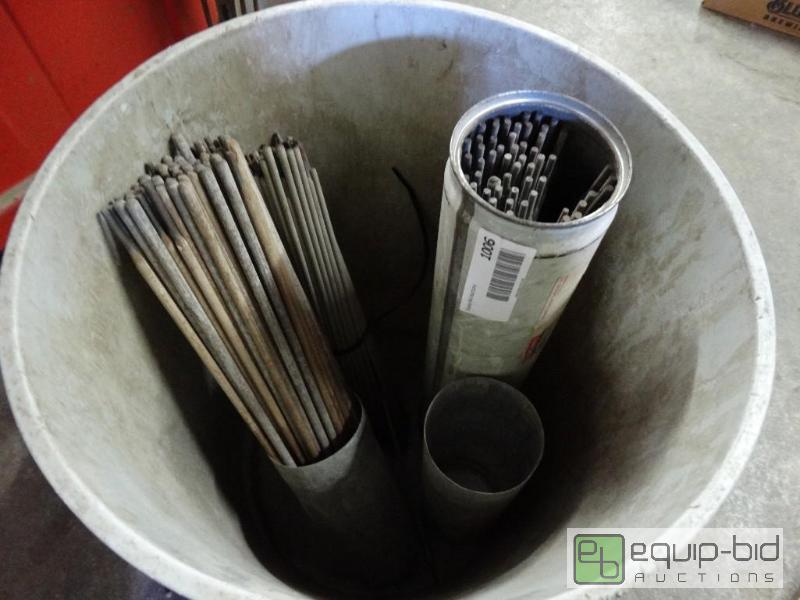 lot 1006 image: Lot of assorted welding rods....
