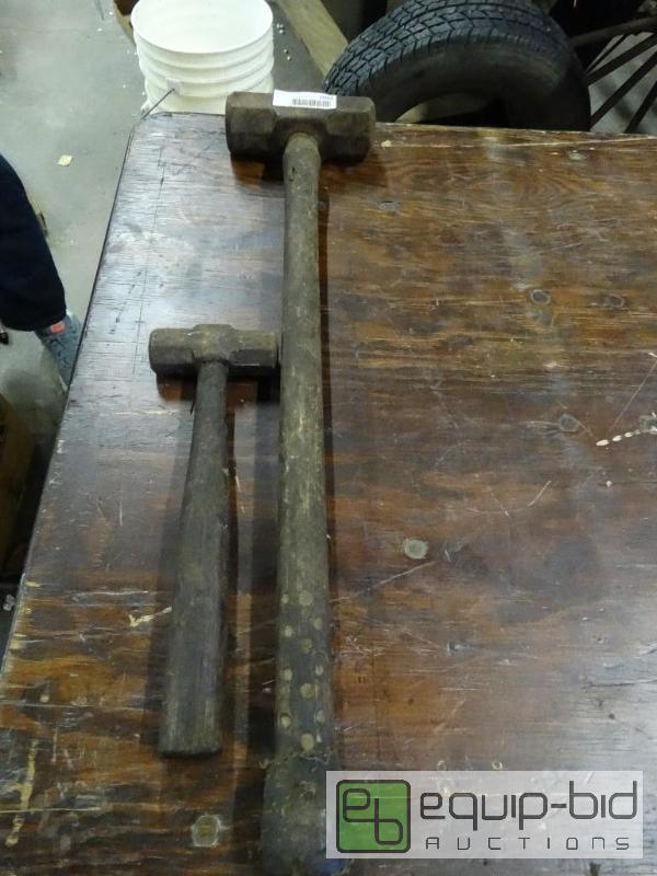 lot 1032 image: 2 - Sludge hammers&nbsp...