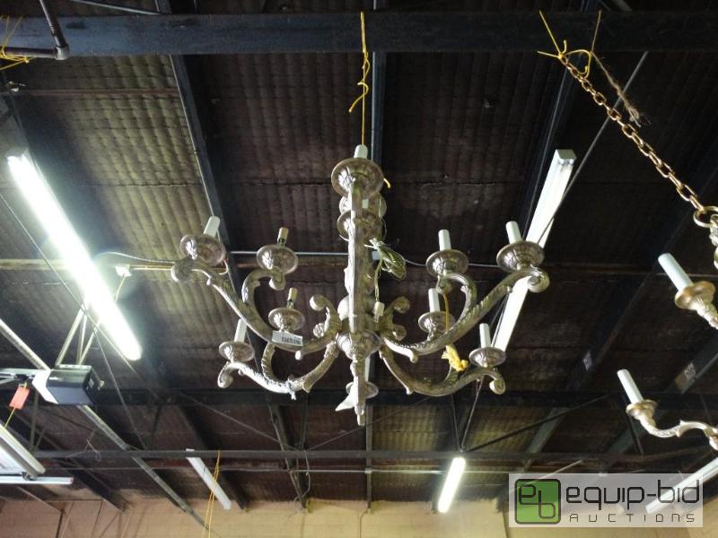 lot 1038 image: Brand New high end hanging chandler....