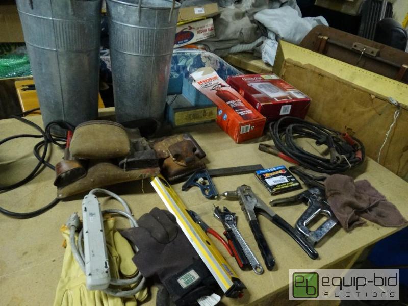 lot 1080 image: Large lot of tools and buckets&nbsp...
