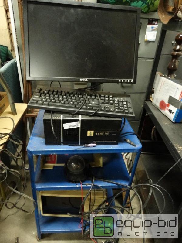 lot 1085 image: Computer with security camera.&nbsp  &quotC...