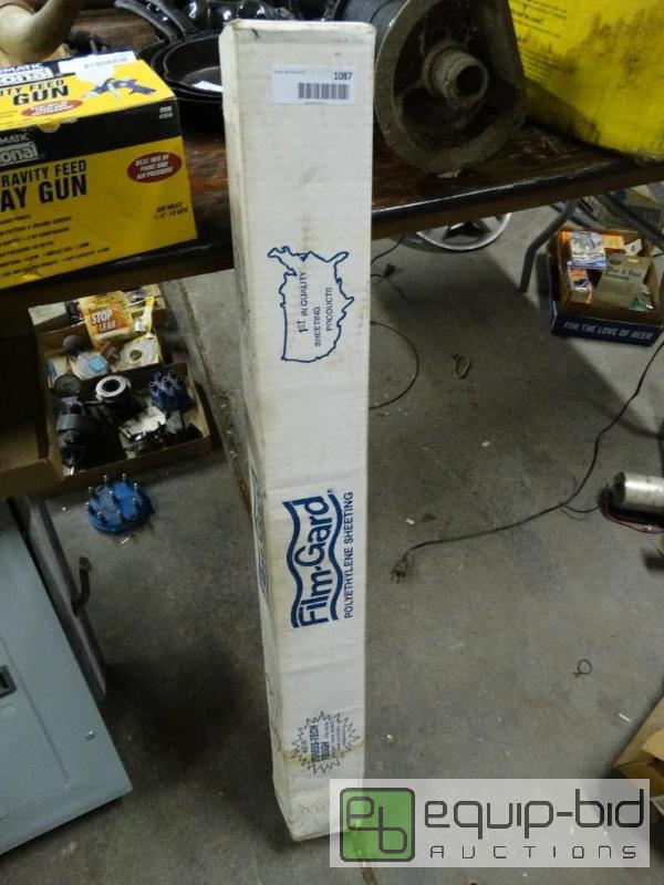 lot 1087 image: Roll of 4&nbspmil&nbspSheeting&nbsp500 st...