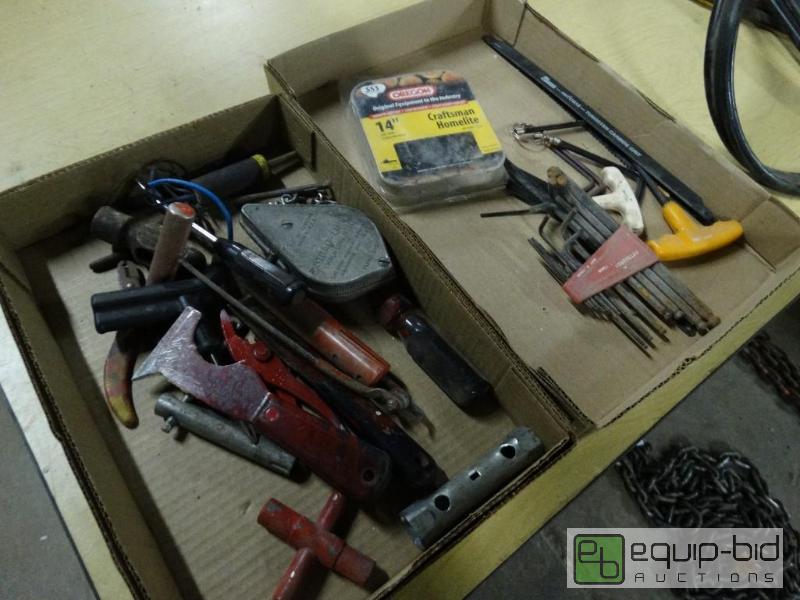 lot 1124 image: 2 boxes of tools....