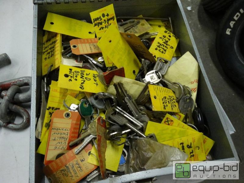 lot 1209 image: Car keys and fobs....
