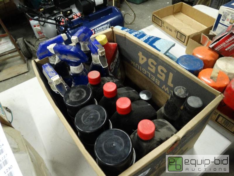 lot 1217 image: Tire cleaner, Engine degreases, transmission ...