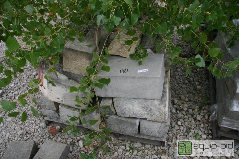 lot 110 image: lot of cut stone...