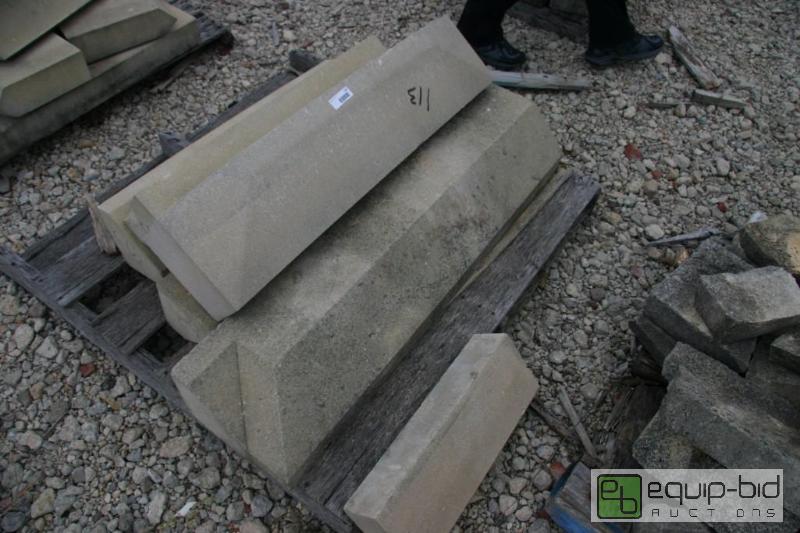 lot 113 image: 2 pallets of cut stone...