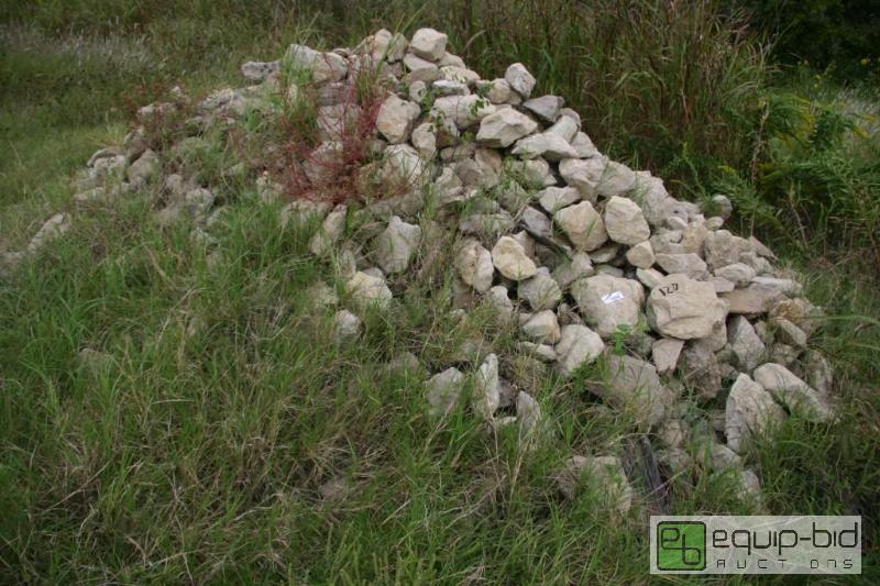 lot 120 image: huge pile of stone...