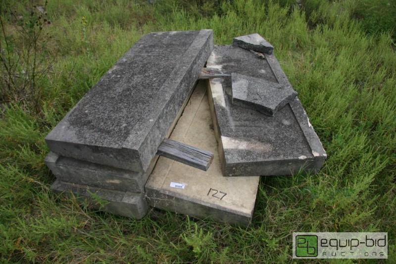 lot 127 image: pallet of cut and finished&nbspstone...
