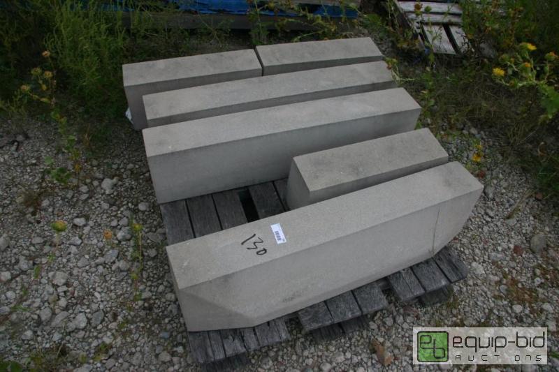 lot 130 image: pallet cut and finished stone...