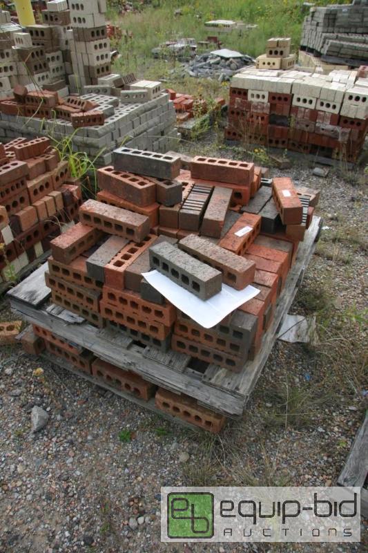 lot 190 image: double pallet of 5 hole bricks...